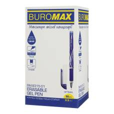 Buromax Пиши-Витирай OPTIMAL, 0.5 мм. синя Buromax Пиши-Витирай OPTIMAL, 0.5 мм. синя