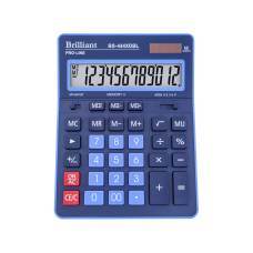 Калькулятор бухгалтерський Brilliant BS-444XDBL 12р. (155*203мм) (аналог Citizen 888) синій Калькулятор бухгалтерський Brilliant BS-444XDBL 12р. (155*203мм) (аналог Citizen 888) синій