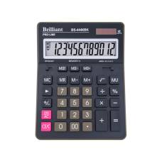 Калькулятор бухгалтерський Brilliant BS-444XBK 12р. (155*203мм) (аналог Citizen 888) чорний Калькулятор бухгалтерський Brilliant BS-444XBK 12р. (155*203мм) (аналог Citizen 888) чорний