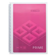 Зошит офісний Бюромакс PRIME А4, 96л спіраль, картонна обкладинка, рожевий Зошит офісний Бюромакс PRIME А4, 96л спіраль, картонна обкладинка, рожевий
