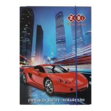 Папка шкільна для зошитів Zibi ламінована на гумках B5 DRIVE Папка шкільна для зошитів Zibi ламінована на гумках B5 DRIVE