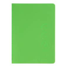 Зошит офісний Buromax А5 NEON 80арк зшита, обкладинка PVC , зелена