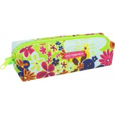 Пенали Cool For School на 1 відділення на блискавці 21*5*5см FLOWERS, салатовий Пенали Cool For School на 1 відділення на блискавці 21*5*5см FLOWERS, салатовий