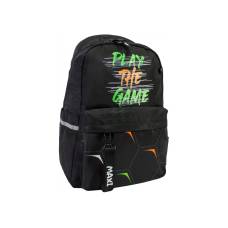 Рюкзак Maxi молодіжний 44*30*19см, PLAY THE GAME чорний Рюкзак Maxi молодіжний 44*30*19см, PLAY THE GAME чорний