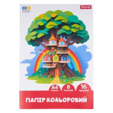 Кольоровий папір 1Вересня CLASSIC А4, 16л. односторонній