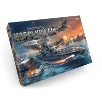 Гра Danko Toys настільна МОРСКИЙ БІЙ. БИТВА АДМІРАЛІВ