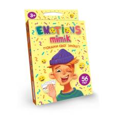 Гра Danko Toys карткова EMOTIONS MIMIK
