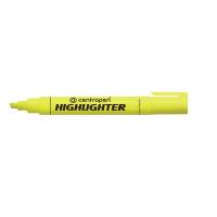 Маркер текстовий Cenropen FAX 8852 круглий, жовтий