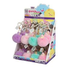Брелки та стрічки Zibi POM POM ANGEL PET, хутро Брелки та стрічки Zibi POM POM ANGEL PET, хутро