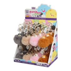 Брелки та стрічки Zibi POM POM PUPPY, хутро Брелки та стрічки Zibi POM POM PUPPY, хутро
