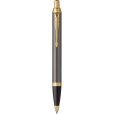 Ручка подарункова Parker IM GREY LACQUER позолота