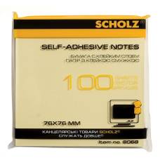 Стікери Scholz 76*76мм 100л. мікс