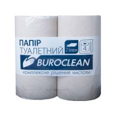 Папір туалетний Buroclean макулатурний сірий 2-х шар. (4рул.)