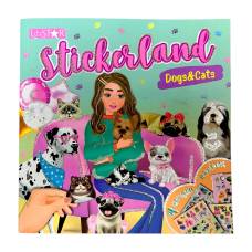 Книга з наліпками Апельсин з наліпками Stickerland DOGS & CATS