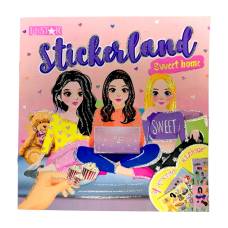 Книга з наліпками Апельсин з наліпками Stickerland SWEET HOME