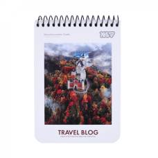Блокнот спіральний Yes A6 TRAVEL 80л, спіральний