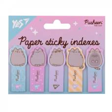 Стікери закладки паперові Yes PUSHEEN 55*22мм 5кол.*20л.