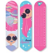 пластикові Yes 2D SPACE GIRL 19*4.5см. пластикові Yes 2D SPACE GIRL 19*4.5см.