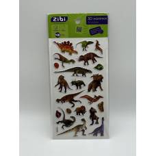 Наліпки Zibi 3D, 18 см. DINO ВЕЛЕТНІ Наліпки Zibi 3D, 18 см. DINO ВЕЛЕТНІ