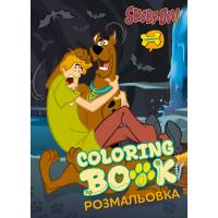 Розмальовка Ідейка зі стікерами WB SCOOBY-DOO