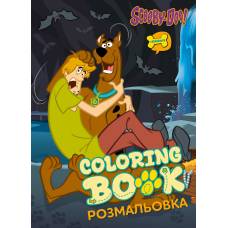 Розмальовка Ідейка зі стікерами WB SCOOBY-DOO