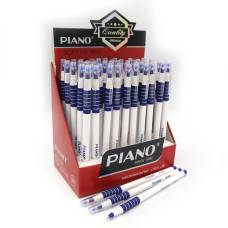Ручка кулькова Piano PT-1259 QUALITY  0.7 мм. синя