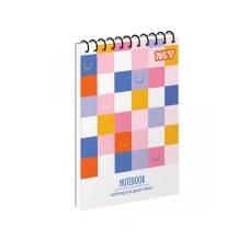 Блокнот A7 Yes A7 COLOR POP 80л, спіральний