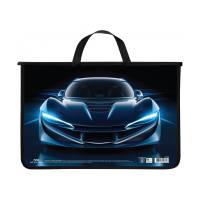 Папка шкільна Maxi A4 + з ручками (для альбому,зошитів, щоденника) CAR