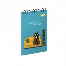 Блокнот A6/B6 Yes A6 SIMPLE DAYS 80л, спіральний