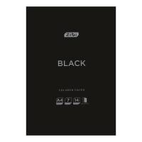 Кольоровий папір Zibi A4, 14л. 7 кол. двусторонній BLACK