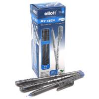 Ручка кулькова Ellot MY-TECH 0.7мм. синя